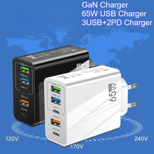 65w charger usb type c - 65w, eu
