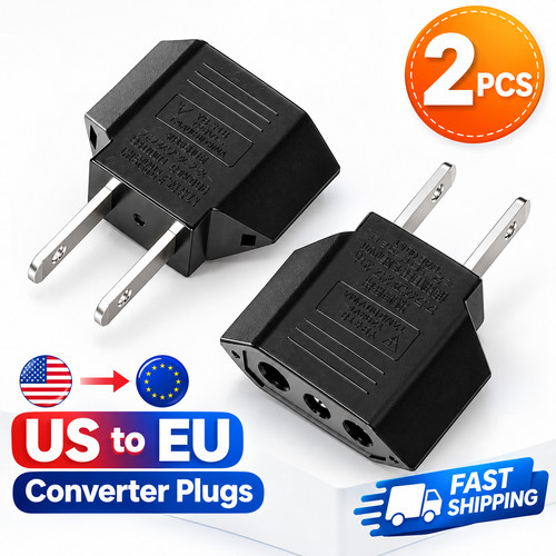 Plug adapter 2 pack - plug,