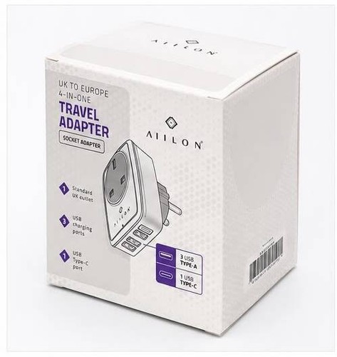 Travel adapter eu - uk,