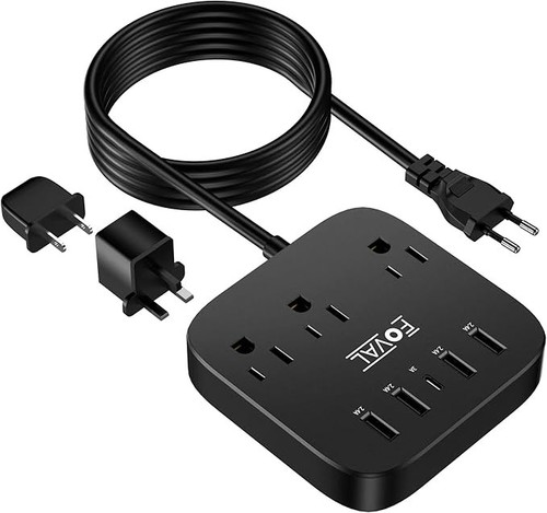 European travel plug adapter - european,